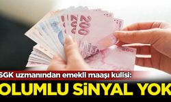 SGK uzmanından emekli maaşı kulisi: Olumlu sinyal yok