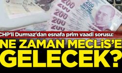CHP'li Durmaz'dan esnafa prim vaadi sorusu: Ne zaman Meclis'e gelecek