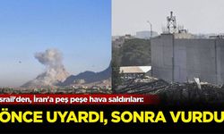 İsrail'den, İran'a peş peşe hava saldırıları: Önce uyardı, sonra vurdu