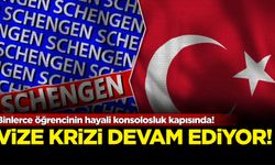 Binlerce öğrencinin vize hayali konsolosluk kapısında kaldı!
