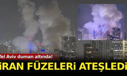 İran füzeleri ateşledi: Tel Aviv duman altında!