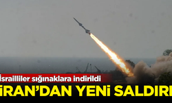 İran'dan İsrail'e yeni saldırı! İsrailliler sığınaklara indirildi
