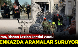 İran, Rishon Lezion kentini vurdu! Enkazda aramalar devam ediyor