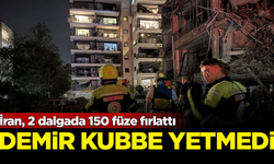 İran 2 dalgada 150 füze fırlattı, Demir Kubbe yerle bir oldu