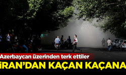 İran'dan kaçan kaçana! Azerbaycan üzerinden ülkeyi terk ettiler