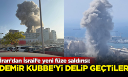 İran’dan İsrail’e yeni füze saldırısı: Demir Kubbe'yi delip geçtiler