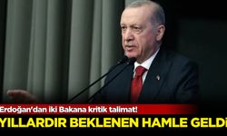 Yıllardır beklenen hamle geldi: Erdoğan'dan iki Bakana kritik talimat!
