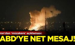 İran'dan 'müzakere' açıklaması: ABD'ye net mesaj!