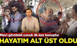 Marmaray'daki mavi gömlekli çocuk ilk kez konuştu: Hayatım alt üst oldu