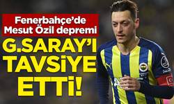 Fenerbahçe'de Mesut Özil depremi! Galatasaray'ı tavsiye etti