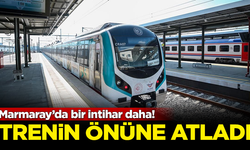 Marmaray'da bir intihar daha! Trenin önüne atladı