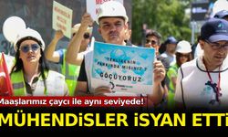 Mühendisler isyan etti: Maaşlarımız çaycı ile aynı seviyede!