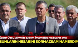 Özgür Özel, Silivri'de Ekrem İmamoğlu'nu ziyaret etti: Bunların hesabını sormazsam namerdim!