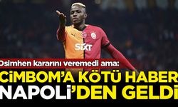 Galatasaray Osimhen'in kararını beklerken kötü haber Napoli'den geldi