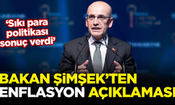 Bakan Şimşek'ten enflasyon açıklaması: Sıkı para politikası sonuç verdi