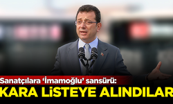 Bakanlıktan sanatçılara 'İmamoğlu' sansürü: Kara listeye alındılar