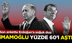 Son ankette Erdoğan’a soğuk duş: İmamoğlu yüzde 60'ı aştı