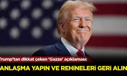 Trump'tan dikkat çeken 'Gazze' açıklaması: 'Anlaşma yapın ve rehineleri geri alın!'