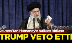 Reuters'tan Hamaney'e suikast iddiası: Trump veto etti