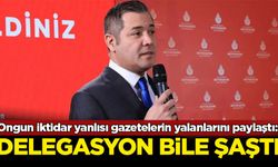 Murat Ongun iktidar yanlısı gazetelerin yalanlarını paylaştı: AB Türkiye Delegasyonu bile şaştı
