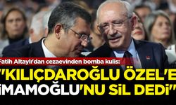 Fatih Altaylı'dan cezaevinden bomba kulis: 'Kılıçdaroğlu Özel'e İmamoğlu'nu sil dedi'