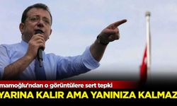 İmamoğlu'ndan o görüntülere sert tepki: Yarına kalır ama yanınıza kalmaz!
