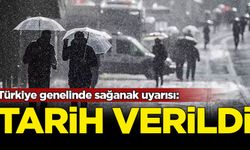 Türkiye genelinde sağanak uyarısı: Tarih verildi