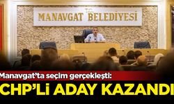 Manavgat'ta seçimi CHP'li Mehmet Çiçek kazandı
