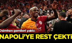 Osimhen gemileri yaktı: Napoli'ye rest çekti