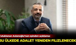 Şenol Aslanoğlu'nun eşi Duygu Aslanoğlu: 'Bu ülkede adalet yeniden filizlenecek!'