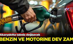 Akaryakıtta tabela değişecek! Benzin ve motorine zam geliyor