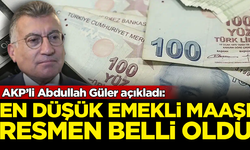 En düşük emekli maaşı resmen belli oldu