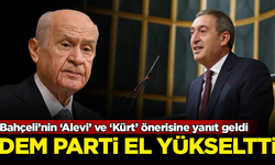 Bahçeli'nin 'Alevi' ve 'Kürt' önerisine DEM Parti'den ilk yanıt geldi