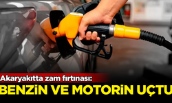 Akaryakıtta zam fırtınası: Benzin ve motorin fiyatları uçtu