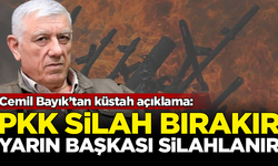 Cemil Bayık'tan küstah açıklama: PKK silah bırakır ama yarın başkası silahlanır