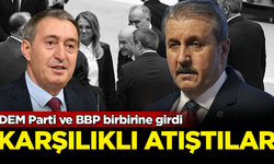 DEM Parti ve BBP birbirine girdi! Sosyal medyada karşılıklı atıştılar