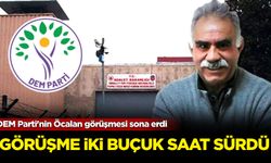 DEM Parti'nin Öcalan görüşmesi sona erdi