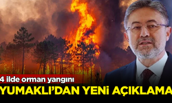 Bakan Yumaklı'dan 4 ildeki orman yangınlarıyla ilgili son dakika açıklaması