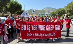Manisa’da bisiklet işçilerinden grev
