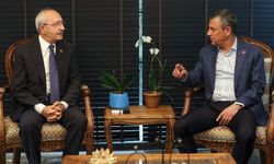 Özgür Özel, Kemal Kılıçdaroğlu’na taziye ziyaretinde bulundu