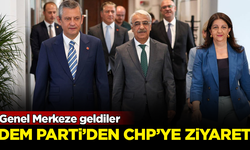 DEM Parti İmralı Heyeti'nden CHP Genel Merkezi'ne ziyaret