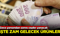 Vatandaşın cebi yanacak! Enflasyon açıklaması sonrası zam gelecek ürünler belli oldu