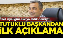 Özel, üyeliğini askıya aldık demişti: Tutuklu Manavgat Belediye Başkanı'ndan açıklama