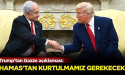 Trump'tan Gazze açıklaması: Hamas'tan kurtulmamız gerekecek