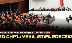 Ankara kulislerinde konuşulan bomba iddia: CHP'li 20 vekil istifa edecek!