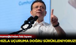 İmamoğlu'ndan faiz isyanı: Hızla uçuruma doğru sürükleniyoruz