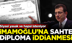 SON DAKİKA! İmamoğlu'na 'sahte diploma' iddianamesi düzenlendi