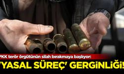 PKK terör örgütünün silah bırakmaya başlıyor