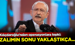 Kılıçdaroğlu'ndan operasyonlara tepki: Zalimin sonu yaklaştıkça...