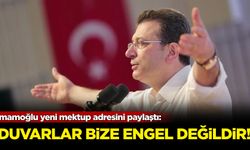 İmamoğlu yeni mektup adresini paylaştı: Duvarlar bize engel değildir!